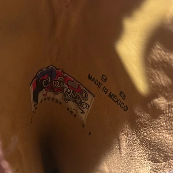 Old Gringo Yucatan Leather Boots 9 - Picture 8 of 8